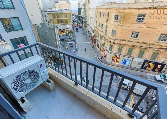 Charming 2br With Balcony & Views, By 360 Estates * Sliema